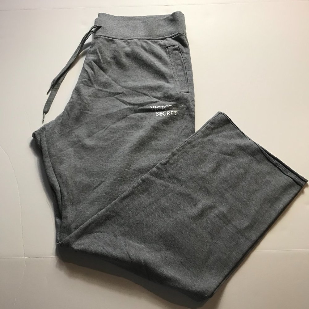 Victoria's Secret Gray Vintage Style Sport Cut Jogging/Sweatpants #102